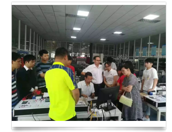 plc实验室教学现场