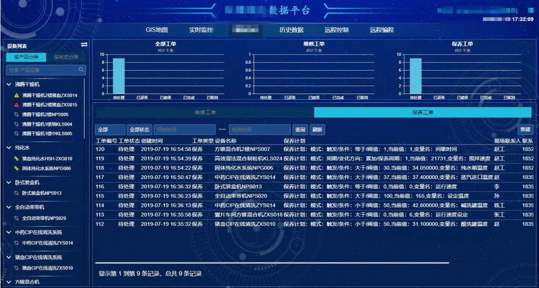 制药设备管理系统